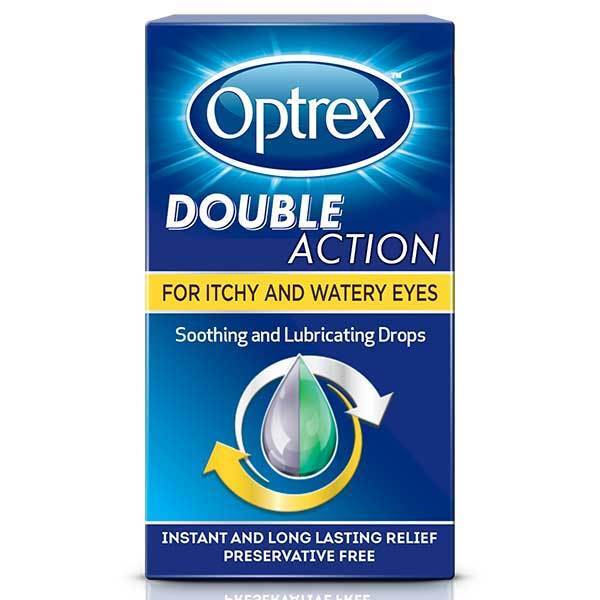 Optrex Double Action Itchy Watery Drops 10ml