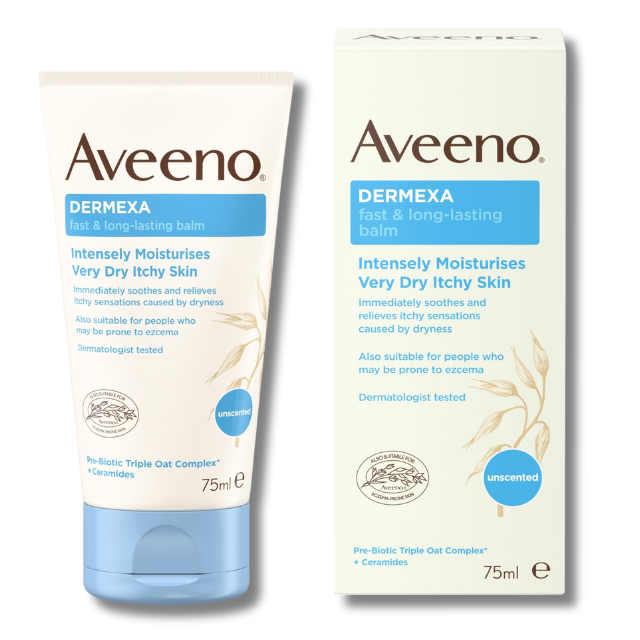 Aveeno Dermexa Fast And Long Lasting Balm – 75ml