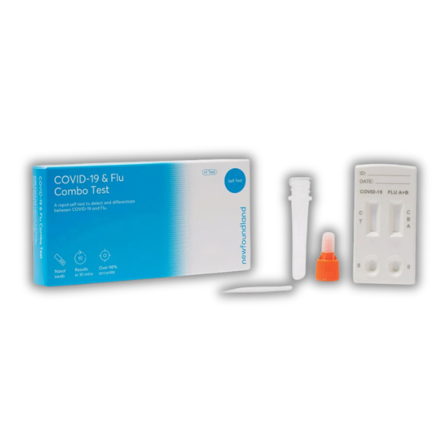 Covid-19 & Flu Combo test kit - 1 Test