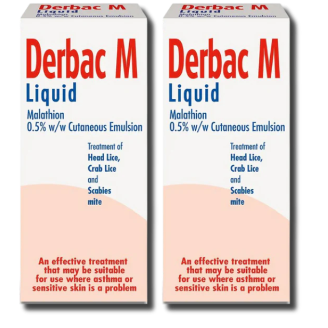 Derbac M 0.5% liquid - 150ml x 2 Packs