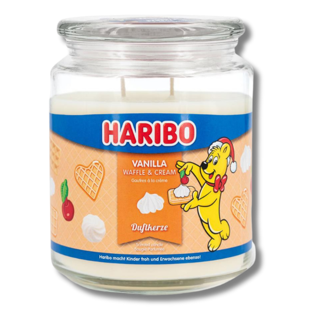 Vanilla Waffle Cream - 510g Scented Candle Haribo