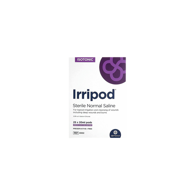 Irripod Sterile Saline Pods 25 x 20ml