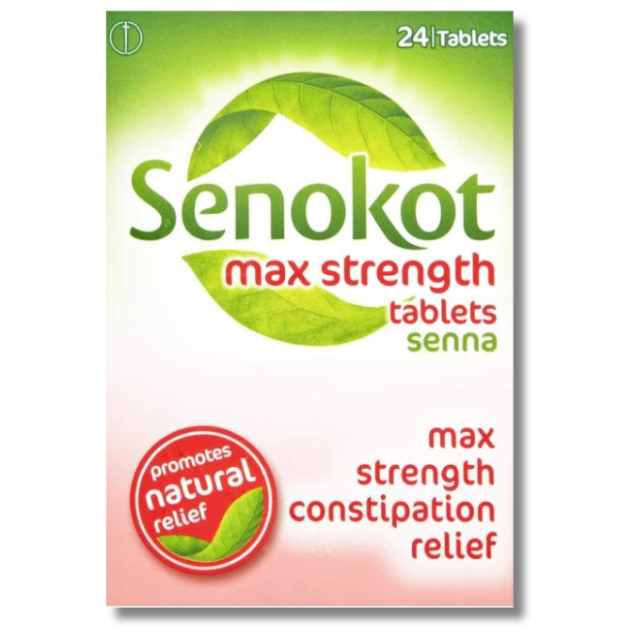 Senokot Max Strength Adult 15mg - 24 Tablets