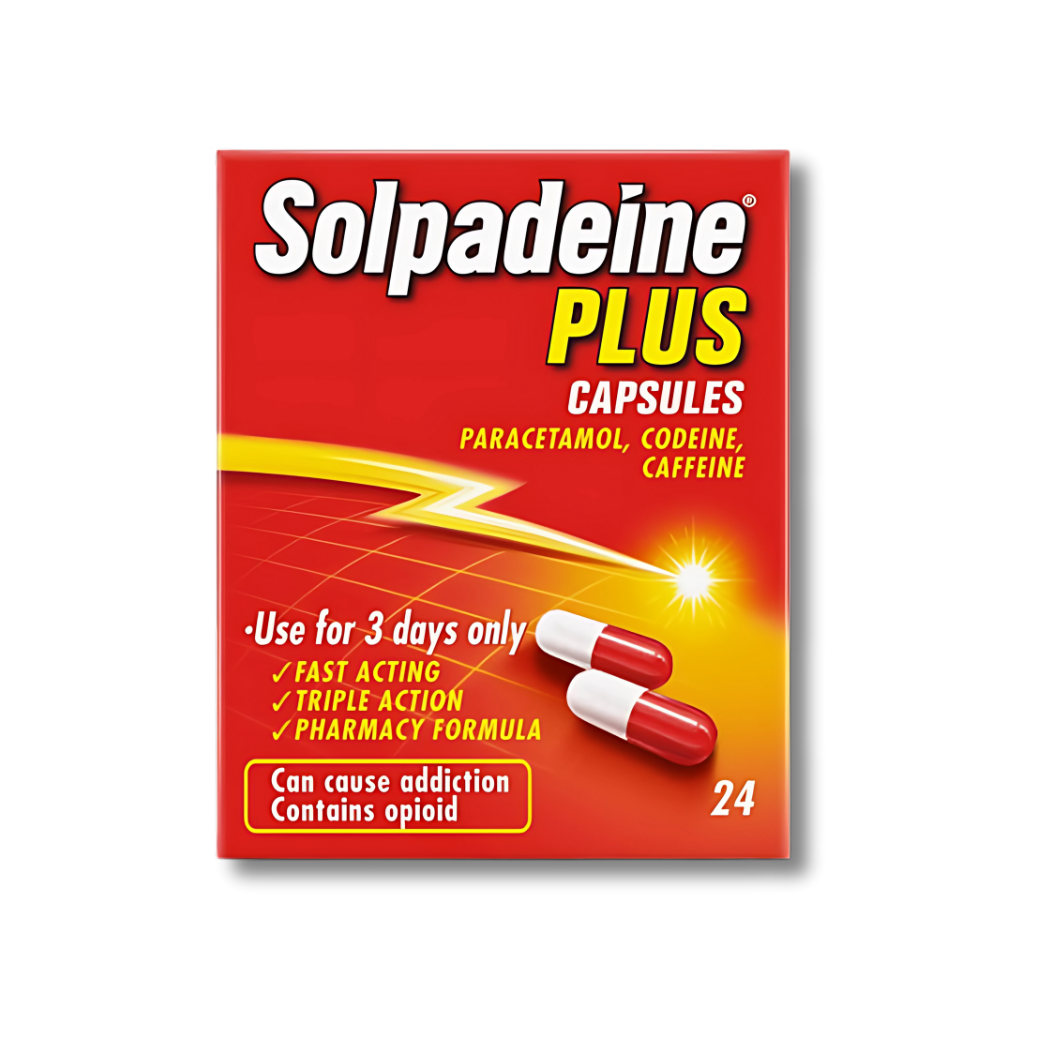 Solpadeine Plus Caps - 24 Capsules