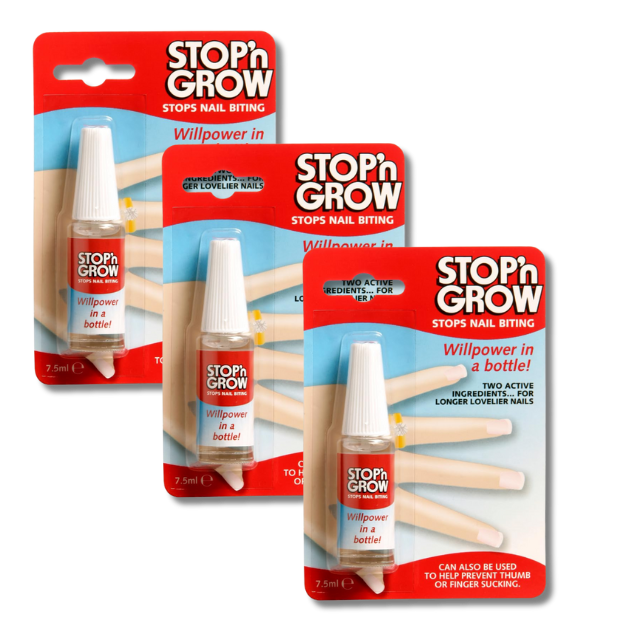 Stop & Grow Stop Biting Nail Solution x 3