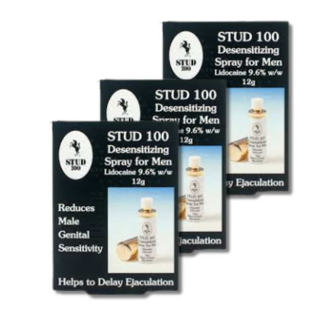 Stud 100 Delay Spray x 3