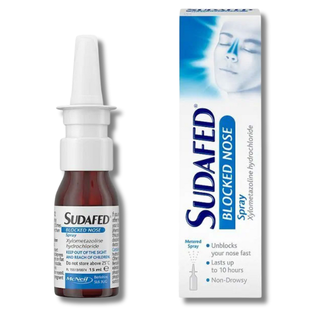 Sudafed Blocked Nose Spray - 15ml