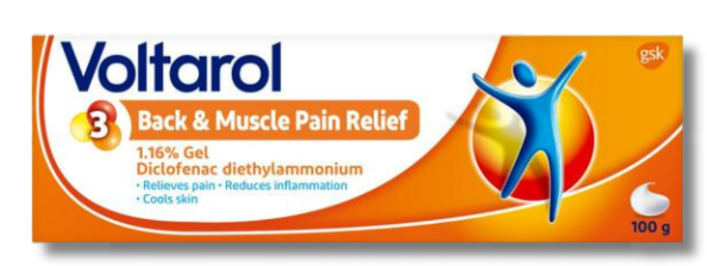 Voltarol Back & Muscle Pain Relief 1.16% Gel - 100g | Pharmacy Prime