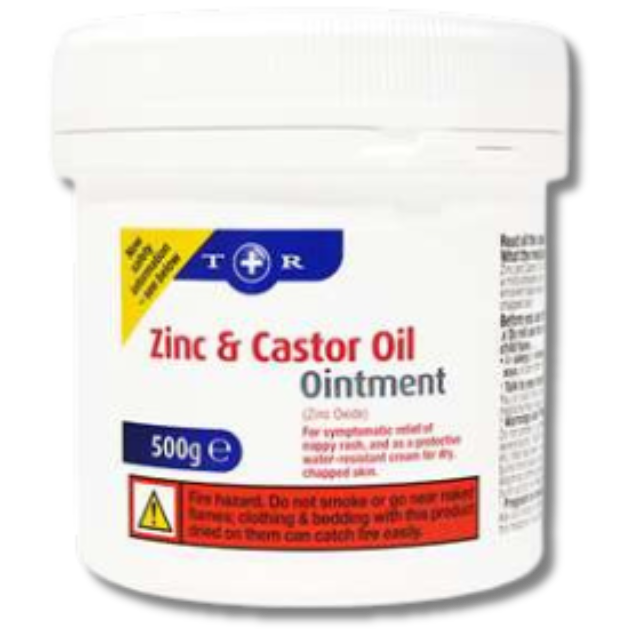 Zinc & Castor Oil Ointment - 500g