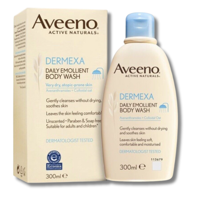 Aveeno Dermexa Daily Emollient Body Wash - 300ml