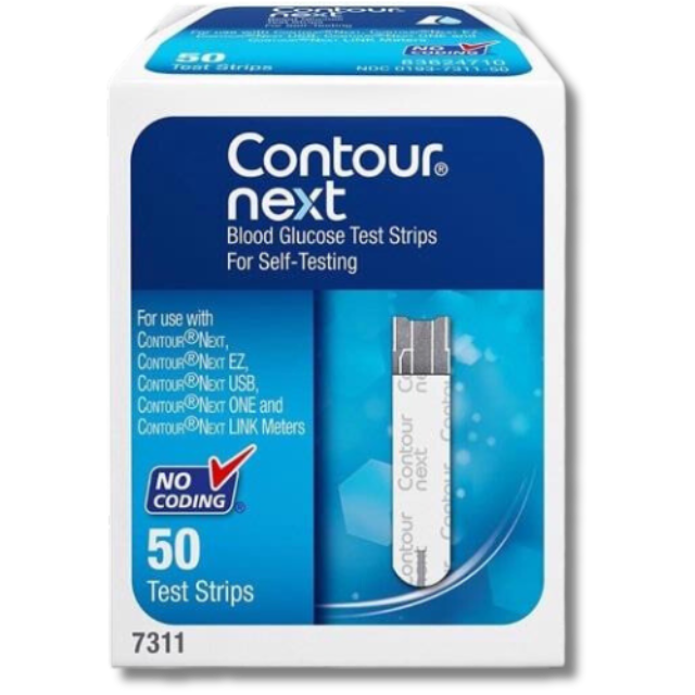 Contour Next Testing Strips – 50 Strips | Pharmacy Prime