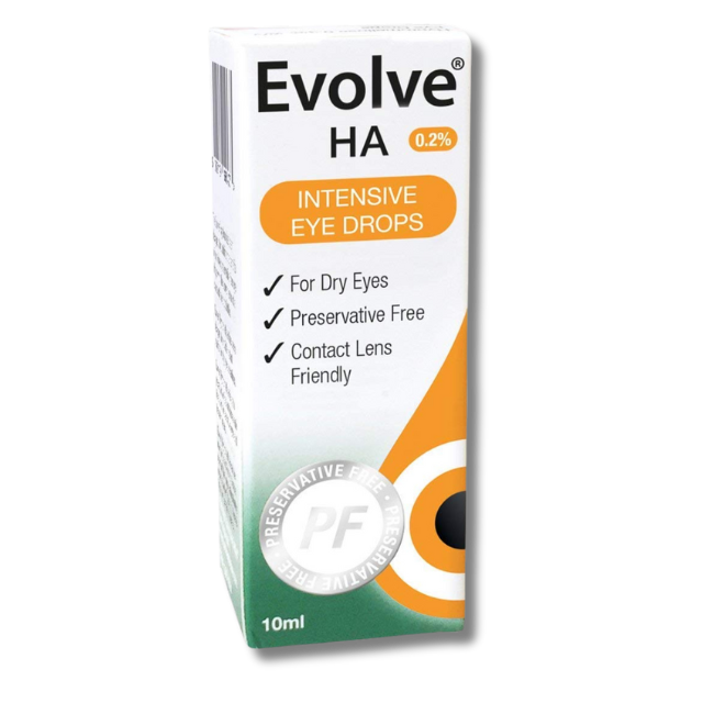 Evolve HA Intensive 0.2% Eye Drops - 10ml