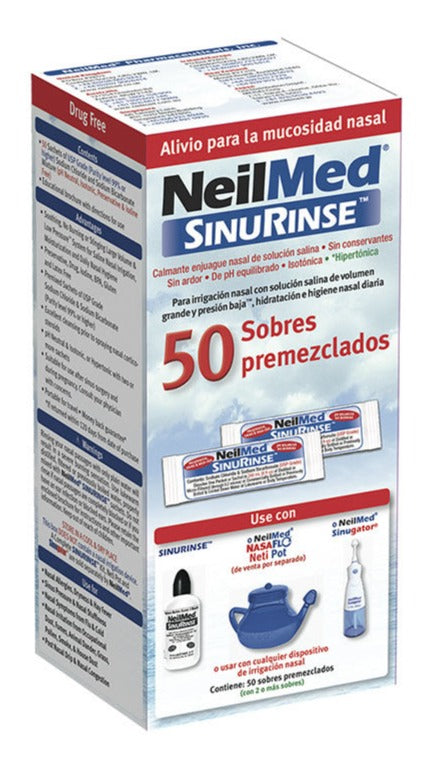 NeilMed Sinus 50 Premixed Sachets | Pharmacy Prime